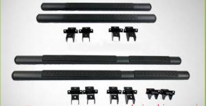 Wholesale Black Steel for Jeep Wrangler Sahara Tubular Running Board Side Step for 2/4 Door 2007-Present Jk from china suppliers