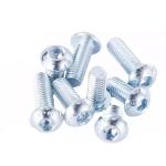 White Pan Head Screws Grade 10.9 Coarse Thread Screws M3 General Purpose