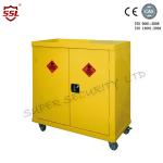 Adjustable Shelves Hazardous Storage Cabinet Security Lock For Lab Chemical