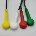 Schiller Medical Electrode Snap Connector , Portable IEC Holter Leads