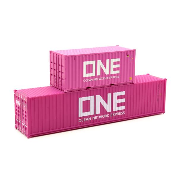 1:87 HO scale railway shipping sea container for model train railroad landscape