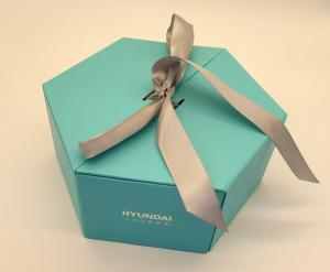 Wholesale Double Door Luxury Packaging Boxes With Ribbon Matt Lamination Stamping from china suppliers