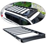 Roof Rail Rack Basket Rain Gutter Mount Car Roof Racks for Toyota Land Cruiser