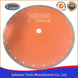 Wholesale 14 Sintered Diamond Turbo Saw Blade for Wet Cutting Hard Fire Bricks with Hot Press from china suppliers