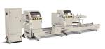 Aluminium cutting, double miter saw for aluminium, double head saw upvc. Window