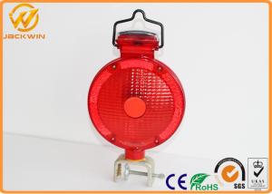 Wholesale Traffic Barricade Lamp Solar LED Strobe Warning Lights Red Yellow Road Safety from china suppliers