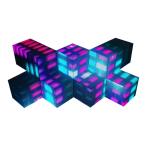 Hexagonal Flexible LED Display Screen Multipurpose For Nightclub