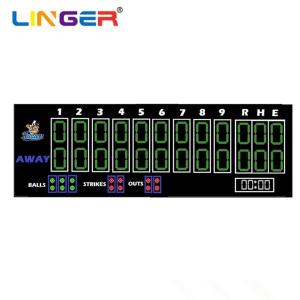 Wholesale High Durability Baseball Sport Display Scoreboard With Wide Viewing Angle from china suppliers