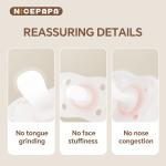NICEPAPA COMPANION Bpa-Free Pacifier Air Pressure Self-Adjustment 6+ Months With