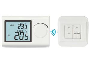 Wholesale Digital Non - programmable Wireless Underfloor Heating Room Thermostat from china suppliers