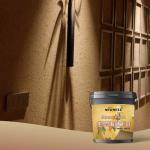 Powder Coating State Quaint Country Style Water-Based Art Straw Mud for Hotel