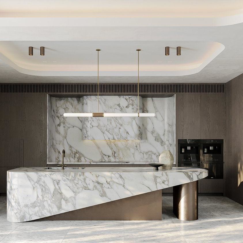 Customized Modern Gray Wood Grain Kitchen Cabinet High Quality 3D Automatic Smart PVC Design MDF Carcase Glass Door