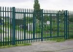 180cm Double Leaf Sliding Gate , 6m Length Galvanised Security Fencing