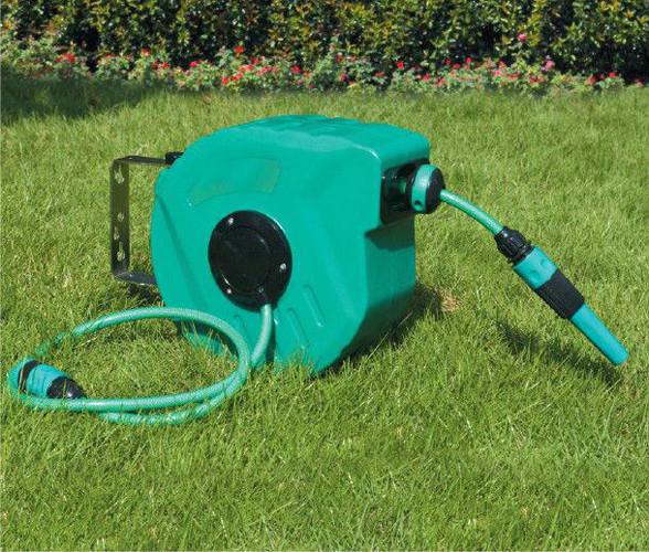 Plastic retractable garden hose reels 10m/15m/20m/30m , garden hose retractable