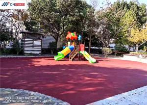 China Jogging Track EPDM Rubber Flooring , RoHS Outdoor Rubber Flooring Playground on sale