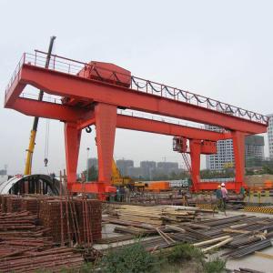 Wholesale Used Electric Double Girder Gantry Crane Box Type Granite Marble Stone Hoisting from china suppliers