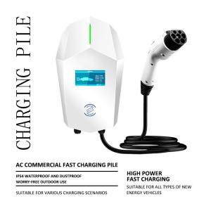 Wholesale 32A Electric Vehicle EVSE Charging Station EV Wall Charger With Ethernet Wifi from china suppliers