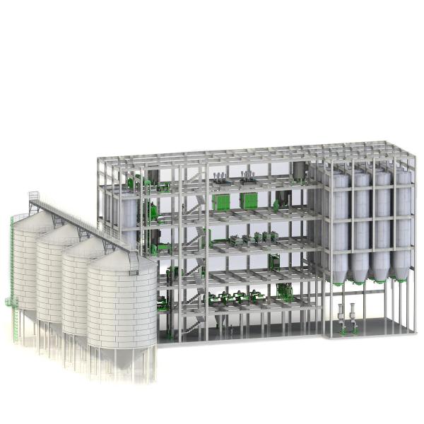 China Gold Supplier for China Complete Set Steel Frame Model Wheat/Mazie Flour
