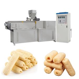 Wholesale Snack Food 200-250kg/H Corn Puffs Extruder Automatic from china suppliers