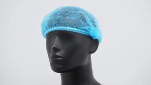 Wholesale S&amp;J Disposable non woven medical bouffant clip cap elastic disposable doctor nurse bouffant caps from china suppliers