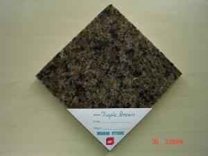 Wholesale Polished Granite Floor Tiles Tropic Brown Slab For Wall Flooring Tops Stairs from china suppliers