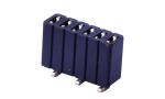 250V AC 1.27mm Pitch Female Pin Header 4.6mm Height