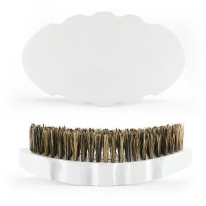Wholesale Boar Bristle 360 Wave Brush Custom Design White Beech Wooden 100% from china suppliers