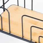 Standing Type Modern Bathroom Shower Caddy 3 Tiers Metal Wire Shelf Organizer