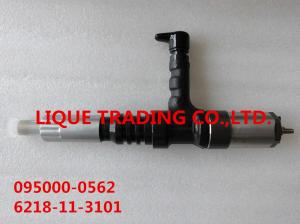 Wholesale DENSO CR Injector 095000-0560 , 095000-0561 , 095000-0562 for KOMATSU 6218-11-3100 , 6218-11-3101 from china suppliers