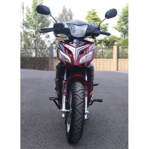 Wide Tire 110cc Cub Motorcycle Single Cylinder Air Cooled With LED Headlight