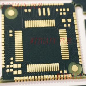 China Immersion Gold Plated Electronic Circuit Card 2 Layer PCB Half Hole 1.0 MM Thickness on sale