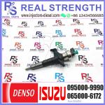 New diesel fuel injector truck engine spare parts 095000-9990 for ISUZU 4JJ1