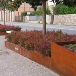 SGS Corten Steel Edging Bunnings 3.93 Inch Garden Metal Ornaments