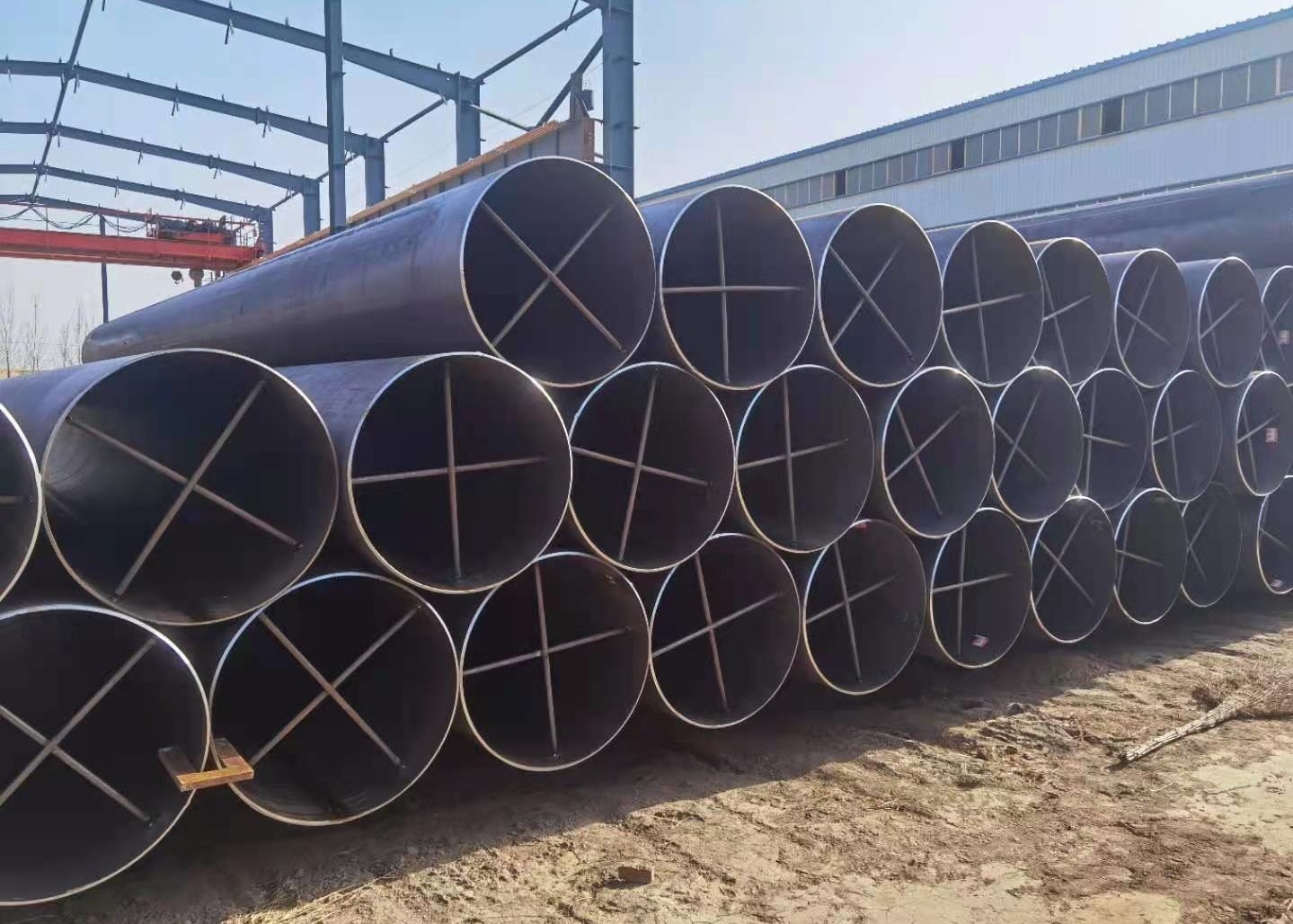 Weld Carbon 50mm Thickness Lsaw Steel Pipe 1016mm Diameter