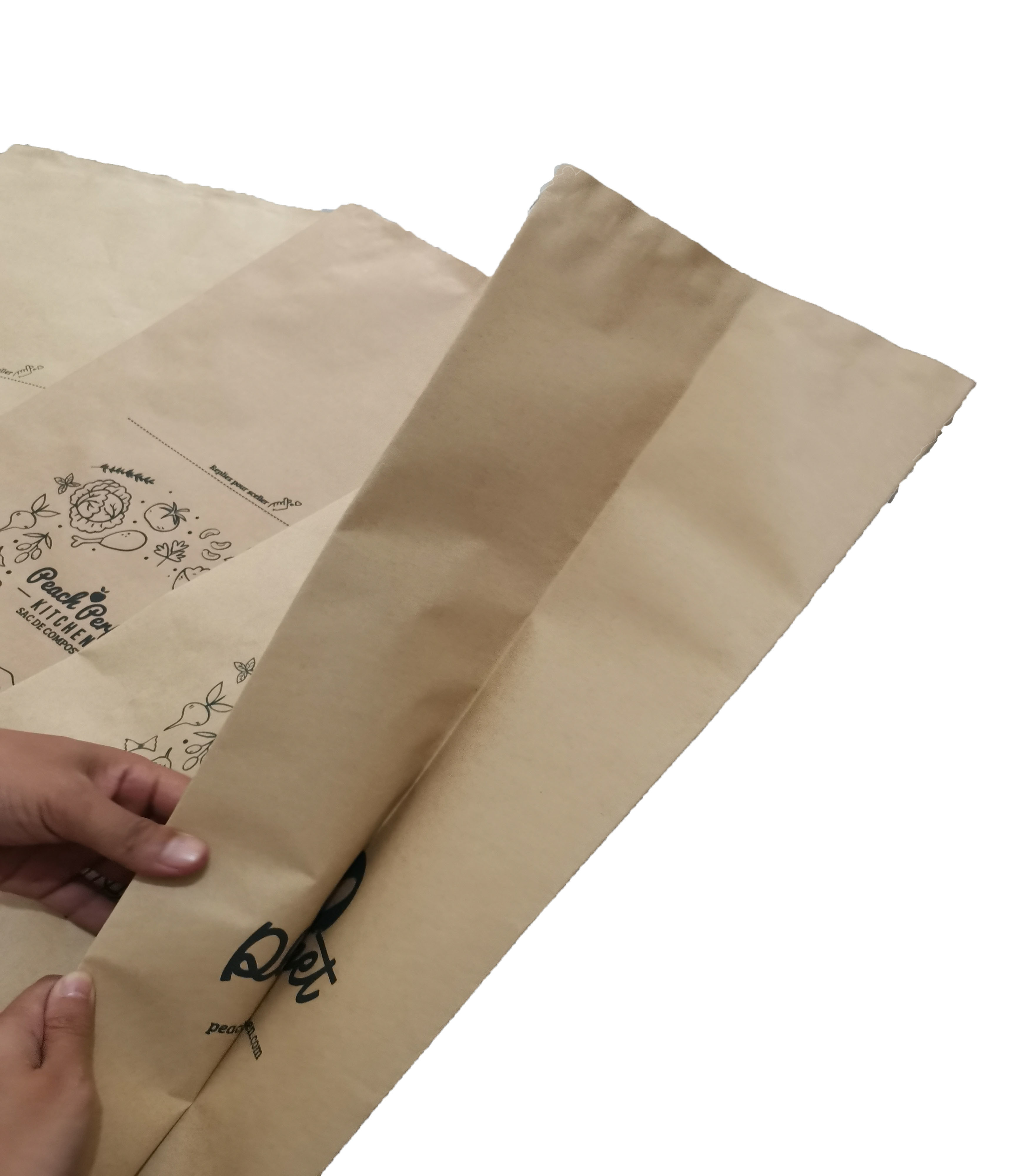 50kg 60gsm Moistureproof Pasted Valve Multiwall Lawn Paper Bags