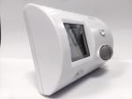 White Smart Digital Room Thermostat With Backlight , Wireless Central Heating