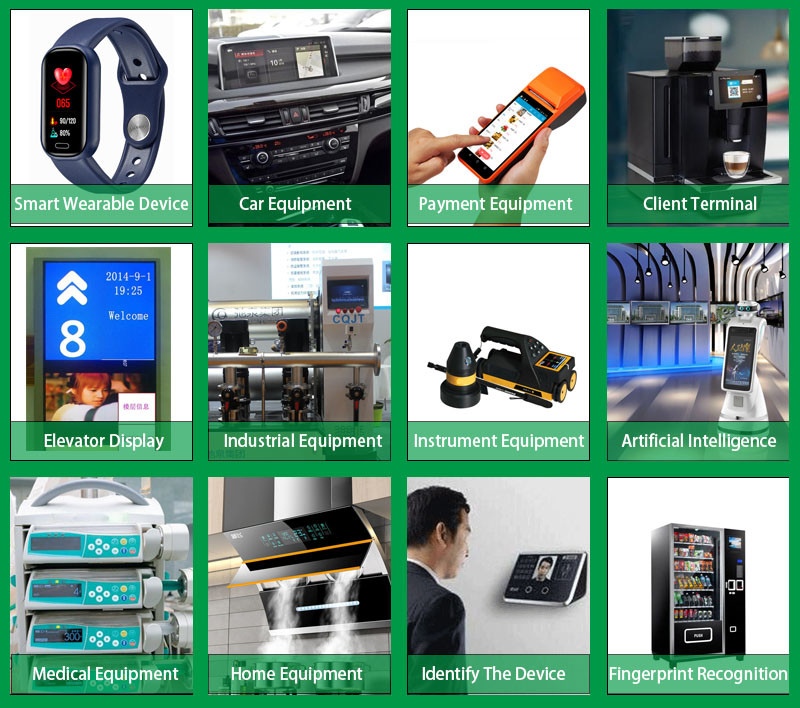 2.4 Inch 39 Pin Custom Lcd Screen I80 System 8 / 9 / 16 / 18 Bit Interface