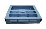 48 Port Fiber Optic Patch Panel 2U 19 Inch With Transparent Cover Front Door