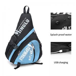 China Trendy Mens Cross Chest Bag Sports Bicycle Sling Bag For Student OEM/ODM on sale