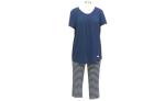 Comfortable Women'S Plus Size Loungewear With 3 4 Length Pants Small Falbala