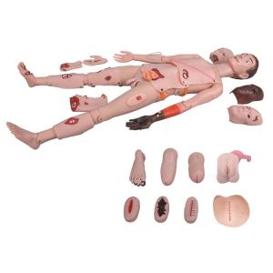 Wholesale Female Nursing Training Simulation Model Patient Care Simulator Medical Nursing Manikin from china suppliers