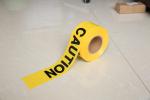 Red / Yellow PE Warning Tape Barrier Caution Tape / Caution Barrier Tape Anti
