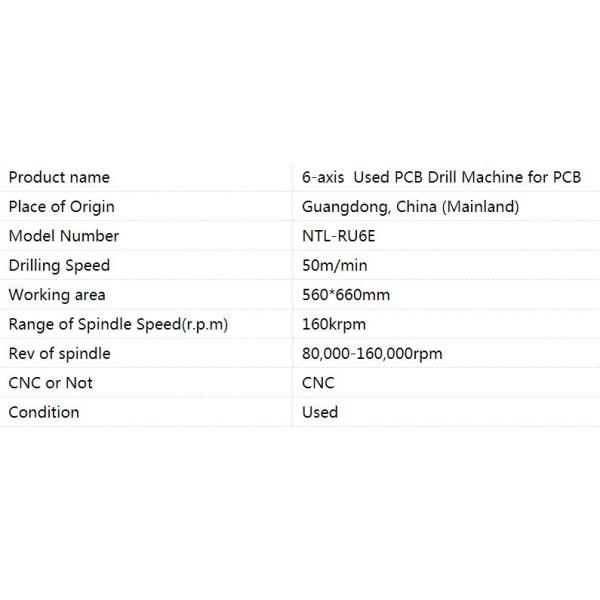 6 Axis Used Pcb Drill Machine