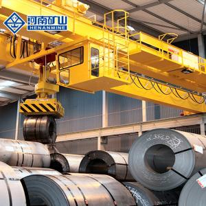 Wholesale 10ton ~50ton QC Type Double Girder Overhead Electromagnetic Crane for Steel Mill from china suppliers