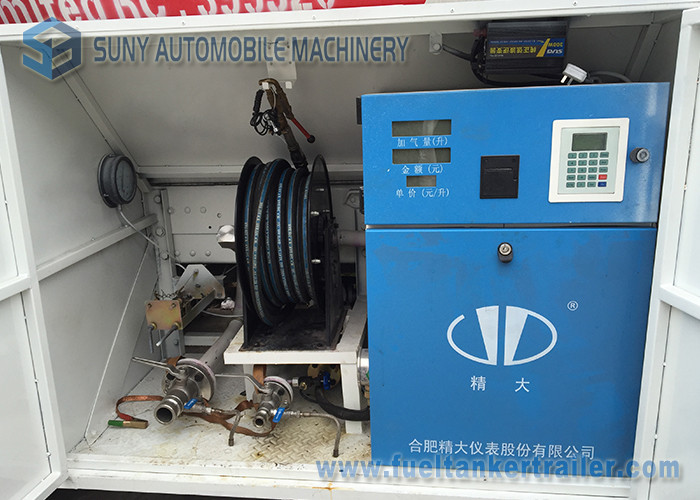 SINOTRUK HOWO 24m3 Bulk LPG Tank Trailer For Dispensing Cooking Gas