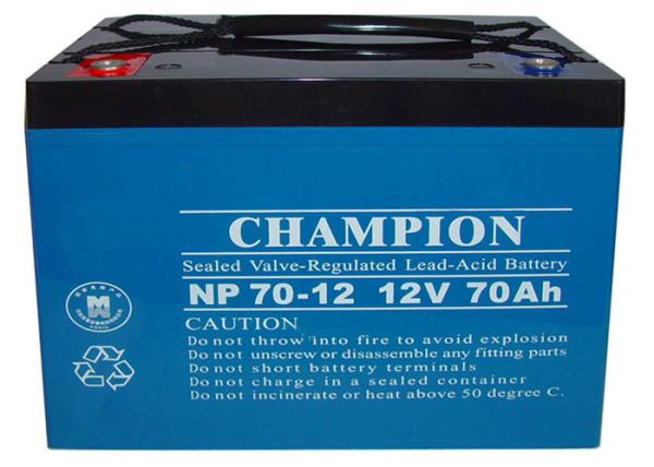China Champion UPS Battery 12V70Ah NP70-12 Lead Acid AGM Battery VRLA Battery,