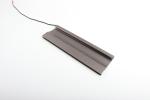 A240H Skirting Light, Aluminum+PC, SMD2835, Surface-mounted, 100-3000(L)x10(W