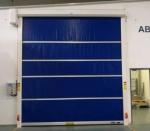 Waterproof High Speed PVC Door Good Insulated Effect With Great Surface Rapid