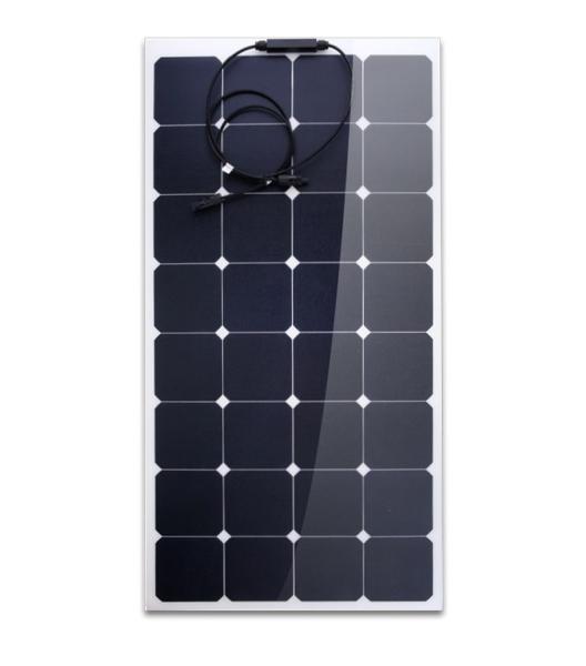 100 Watt Flexible PV Panels , Amorphous Thin Flexible Solar Panels Anti