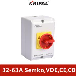 Wholesale 3 Pole IP65 Rotary Isolator Switch 230-440V 32Amp IEC Standard from china suppliers